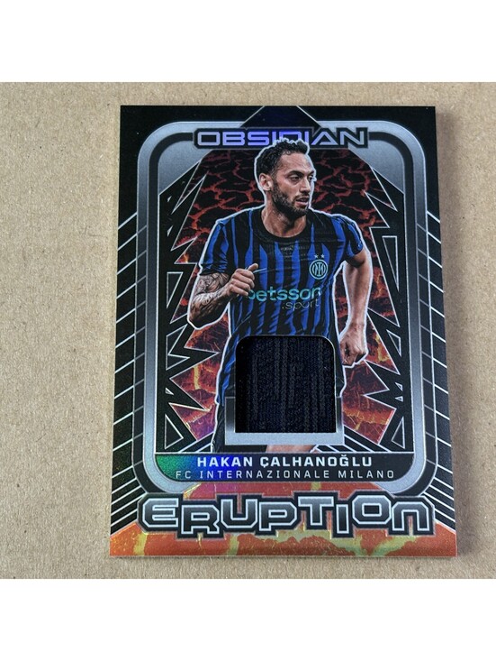 Other - 2025-26 Panini Obsidian Hakan Calhanoglu #ER-HCU Eruption #/199